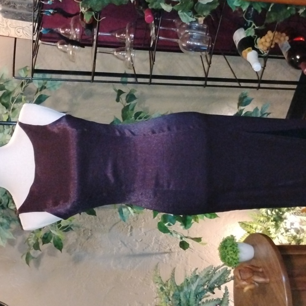 RAMPAGE Vintage Deep Purple Elegant Dress